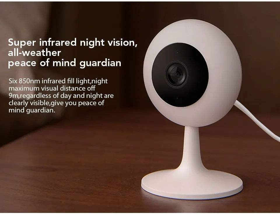 Wifi Infrared Night Vision 100.4 Degree Home Cam